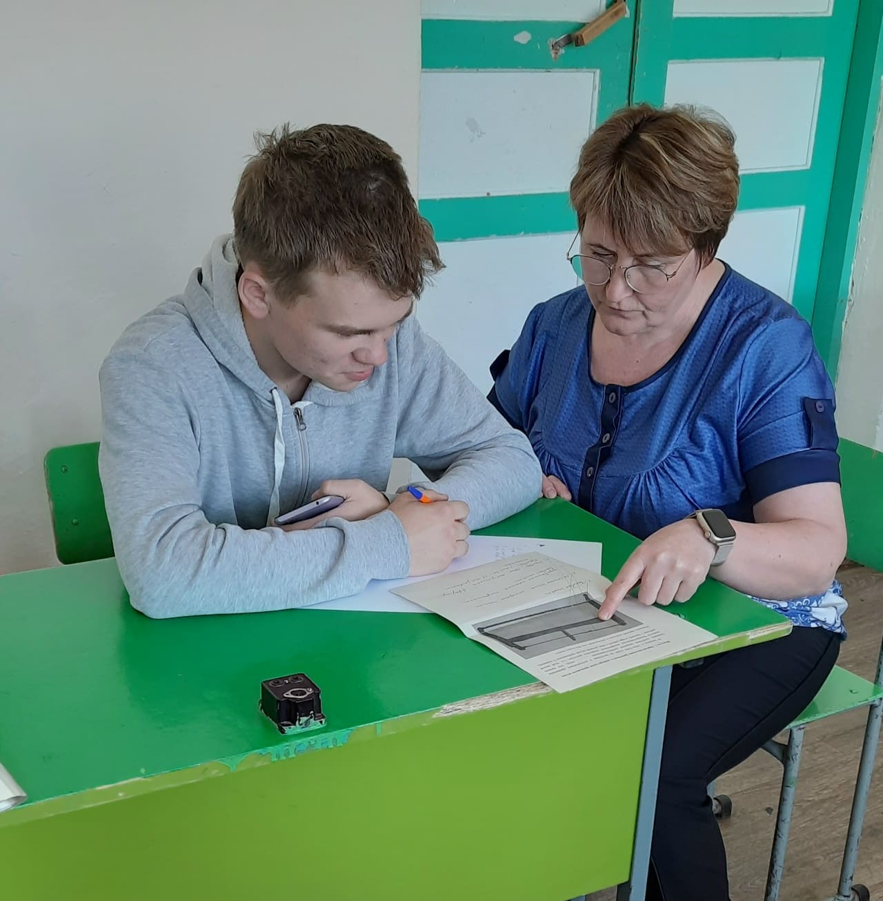 Работа тренера с участников по подготовке к конкурсу